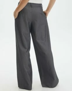 Mid Rise Wide Leg Pant 29 Mid Rise Wide Leg Pant -Glassons Store loretta wide leg pant charcoal marle back pw51730pln