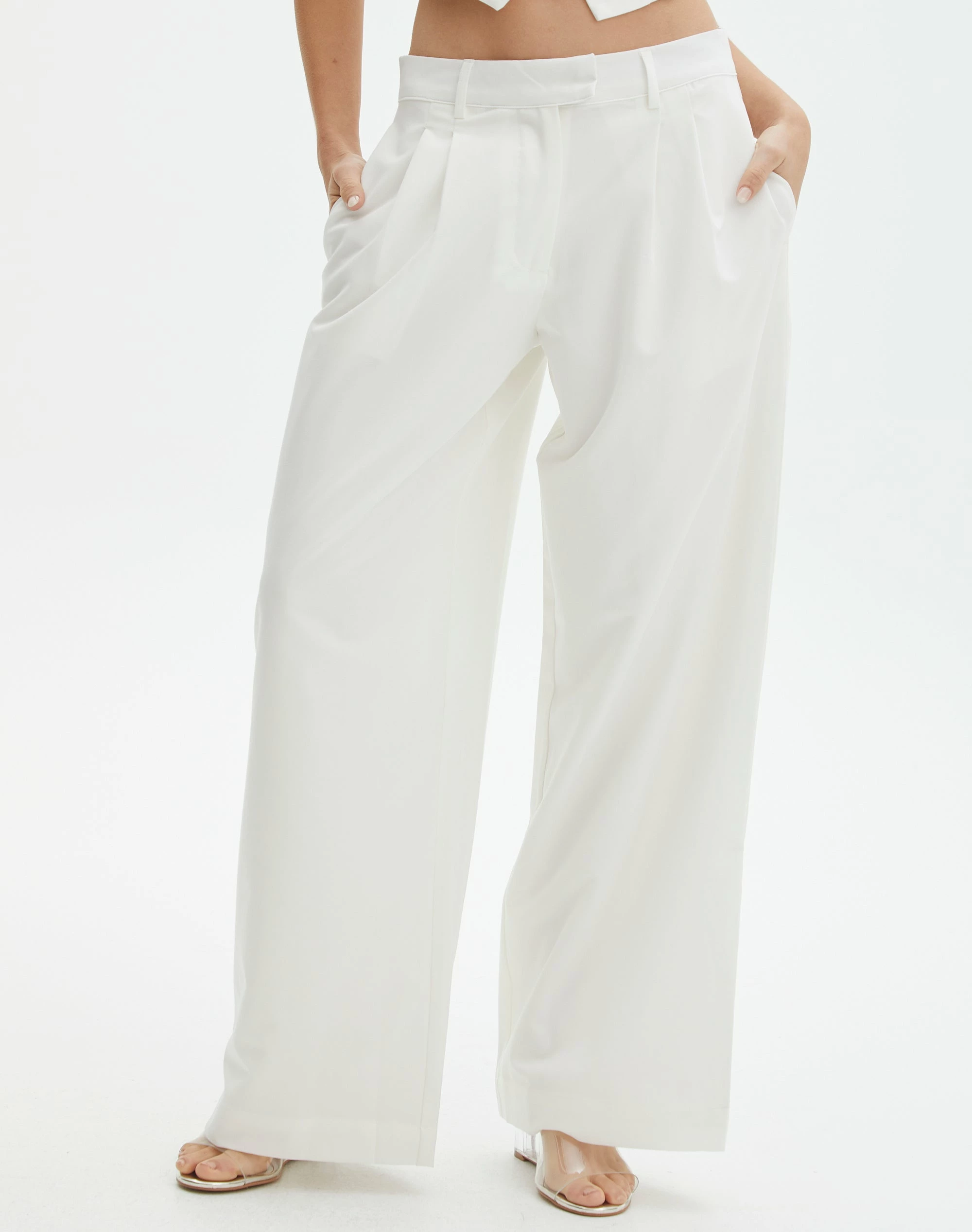 Mid Rise Wide Leg Pant 14 Mid Rise Wide Leg Pant - Image 12