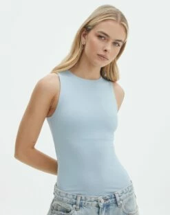Supersoft High Neck Bodysuit -Glassons Store maria bodysuit blue bubble front tb93266pch