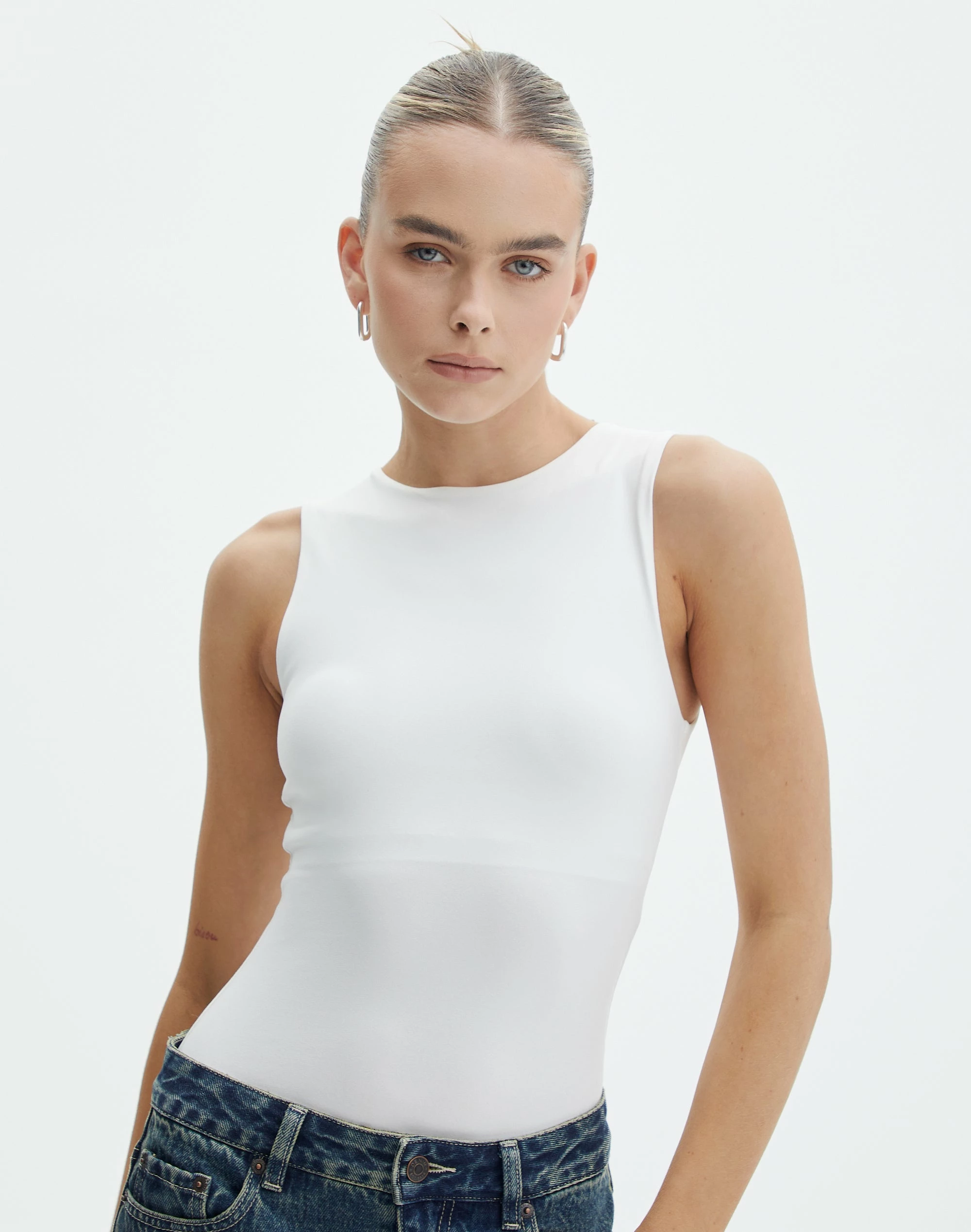 Faux Leather Longline Collared Coat 15 Faux Leather Longline Collared Coat - Image 13