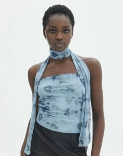 Strapless Fishnet Corset Top -Glassons Store marve strapless top bubble blooms front tv138934prt