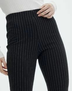 High Rise Pinstripe Flare Ponte Pant 25 High Rise Pinstripe Flare Ponte Pant -Glassons Store minogue super flare ponte pants black pinstripe imageback pw52146stp