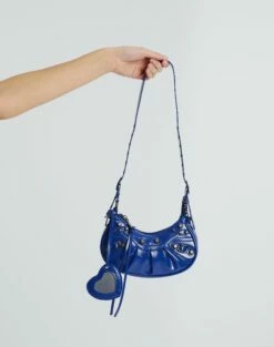 Zip Front Long Sleeve Fold Down Knit Top -Glassons Store missy mini studded shoulder bag out of the blue front bg107992pu