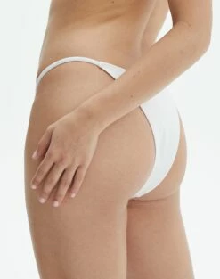 Bandeau Gold Detailed Swim Top -Glassons Store naomi side strap white back ga128386rpln 1