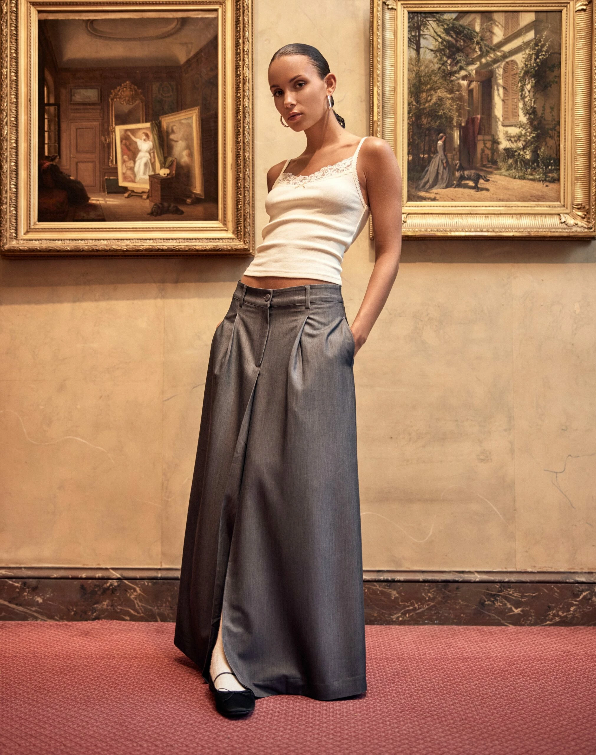 Luxe Lounge Modal Slim-Fit Maxi Skirt 18 Luxe Lounge Modal Slim-Fit Maxi Skirt - Image 16