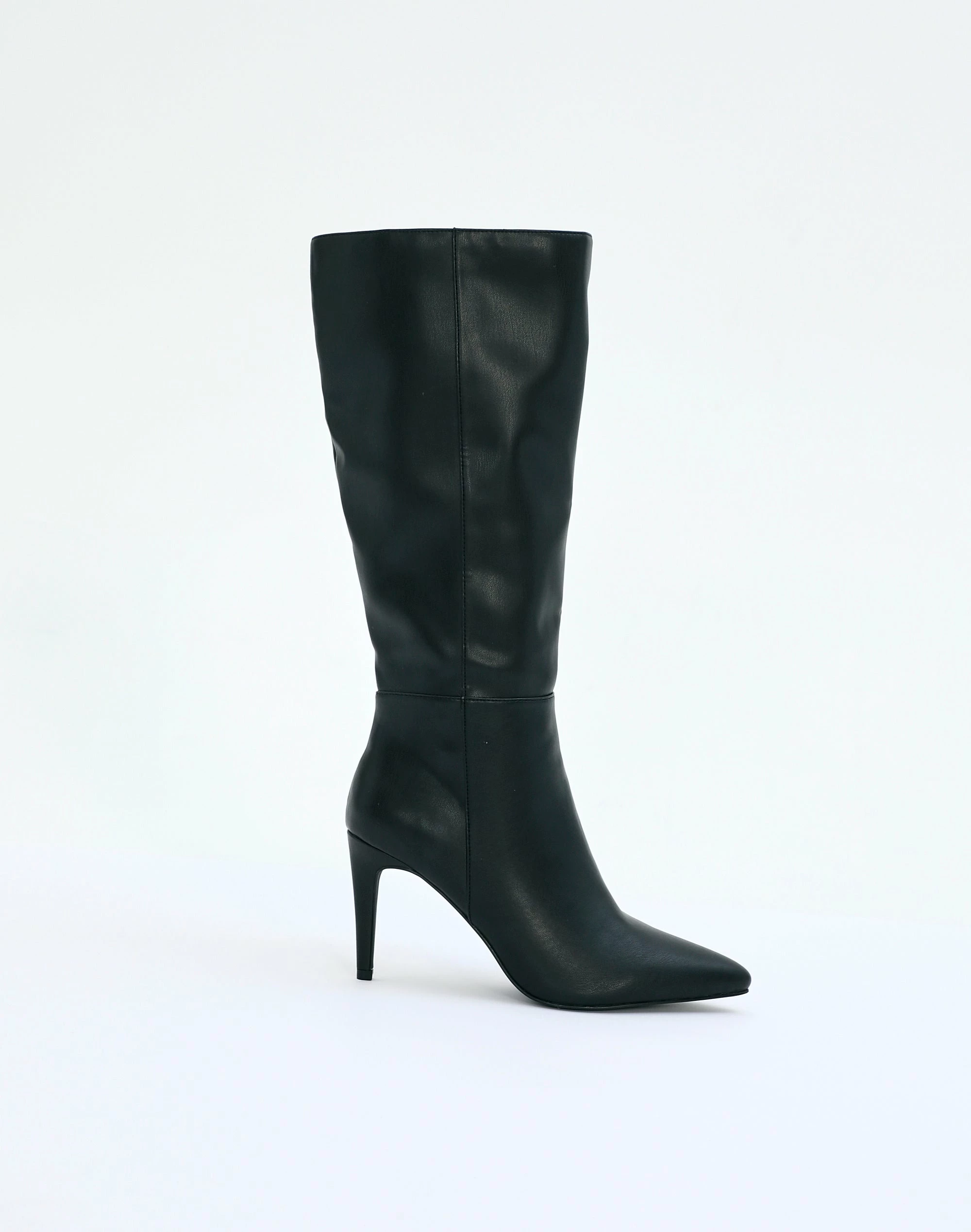 Faux Leather Strapless Panelled Mini Dress 9 Faux Leather Strapless Panelled Mini Dress - Image 7