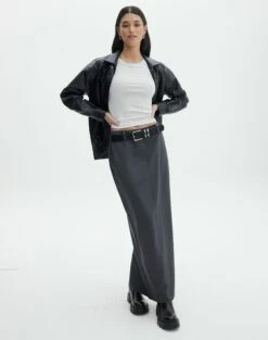 Crew Neck Longline Tank -Glassons Store o frank longline tank snow marle full tv115122orib