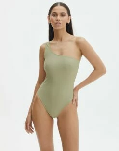 One Shoulder Swim One Piece