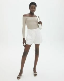 Supersoft Off The Shoulder Longsleeve Bodysuit 35 Supersoft Off The Shoulder Longsleeve Bodysuit -Glassons Store olive off the shoulder bodysuit longsleeve dusty mink full tb97721pch