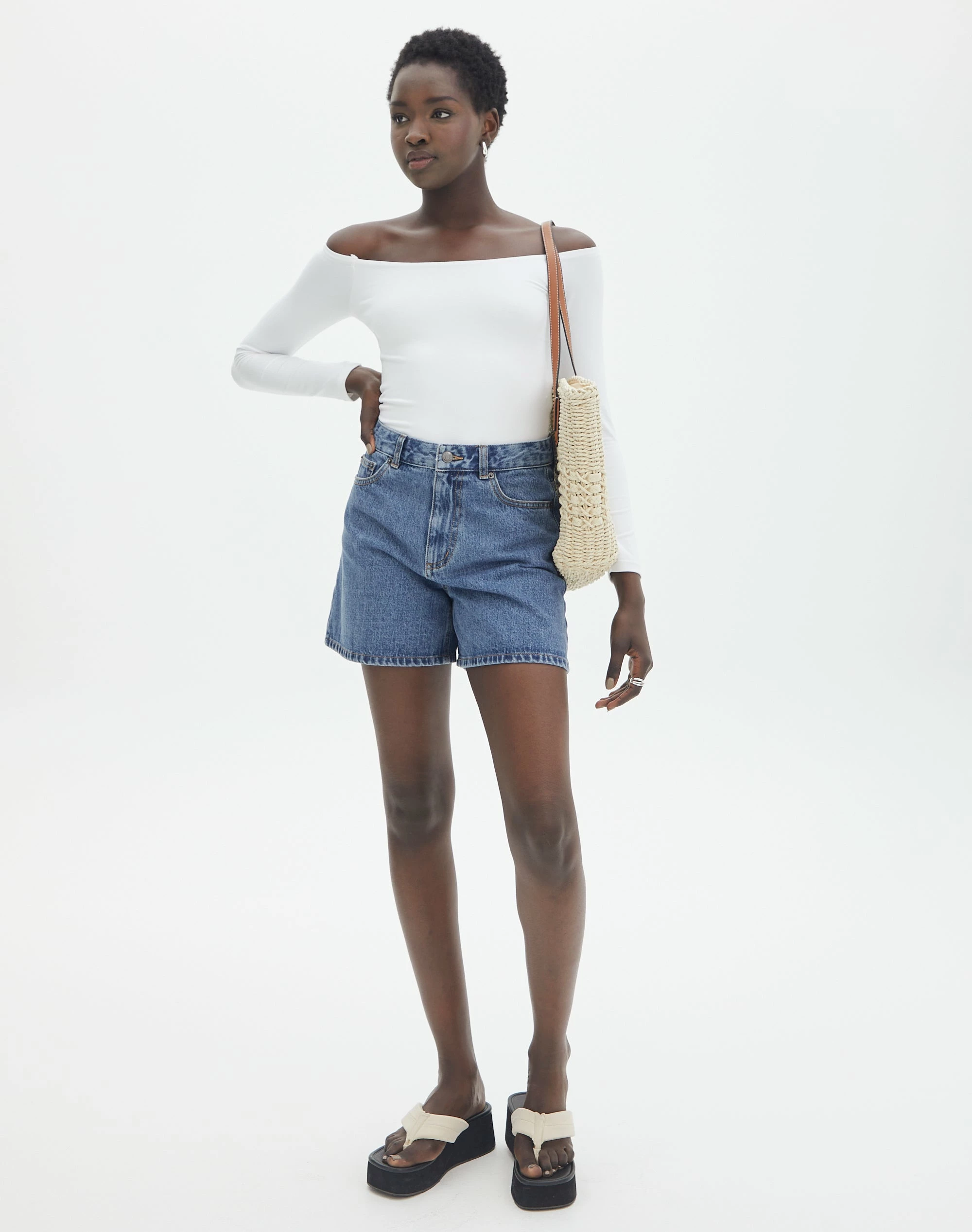 Supersoft Off The Shoulder Longsleeve Bodysuit 10 Supersoft Off The Shoulder Longsleeve Bodysuit - Image 8