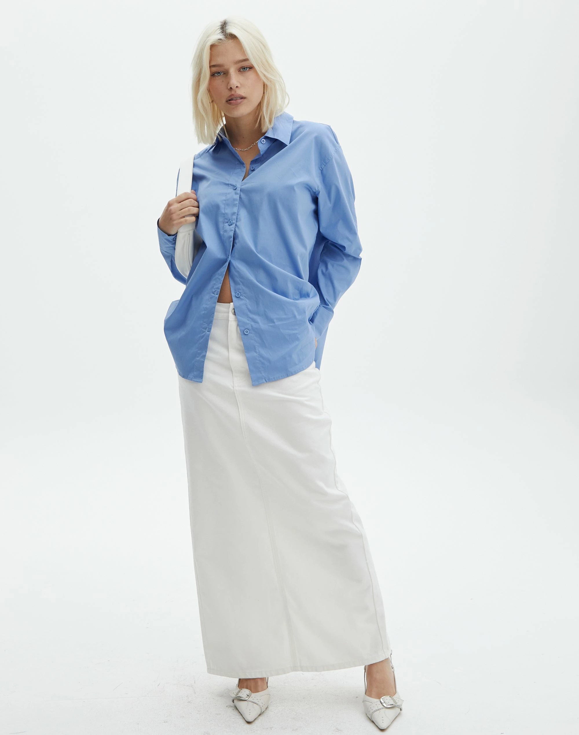 Oversized Cotton Shirt 4 Oversized Cotton Shirt - Image 2