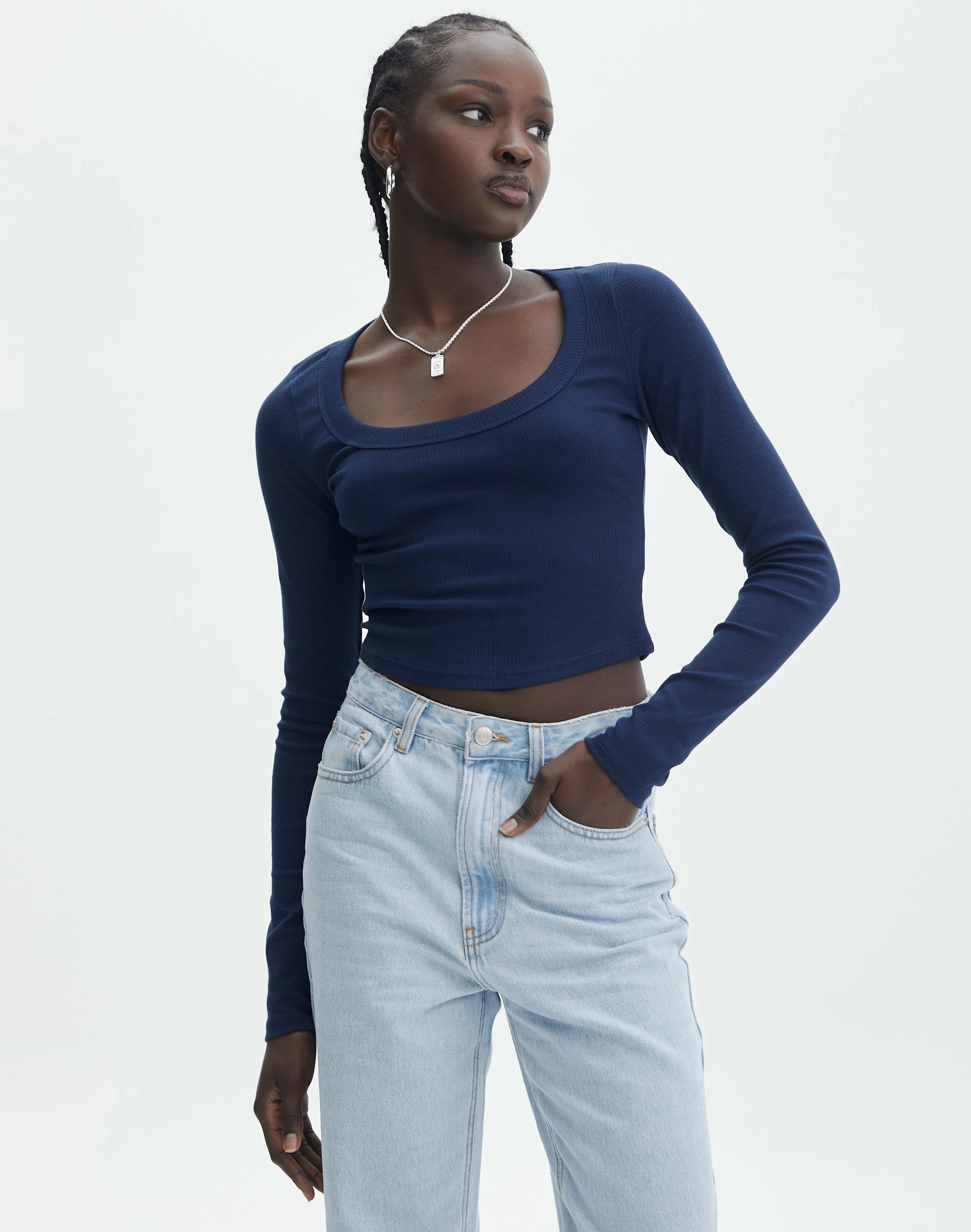 High Rise Denim Maxi Skirt 18 High Rise Denim Maxi Skirt - Image 16