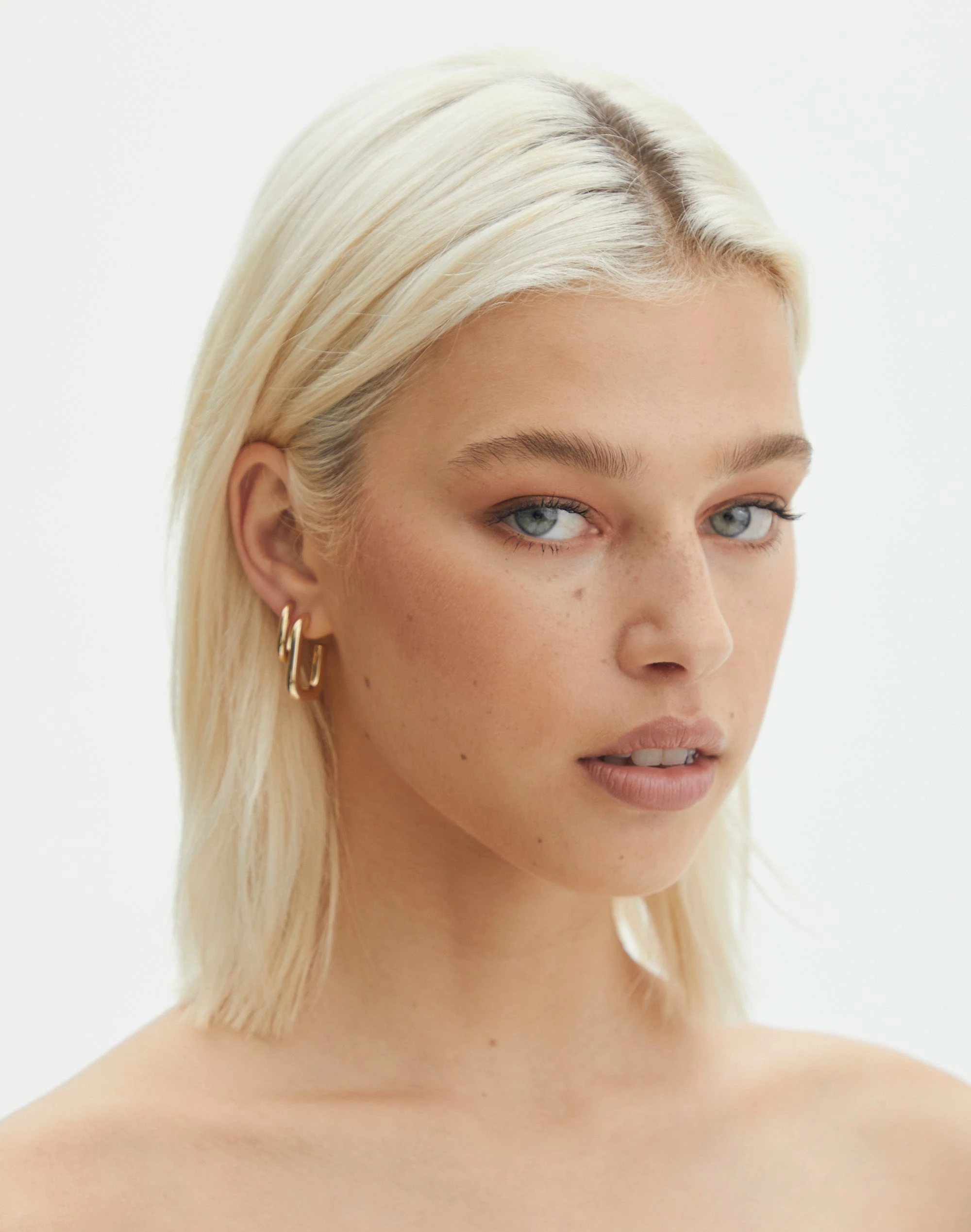 Strapless Denim Offcut Mini Dress 8 Strapless Denim Offcut Mini Dress - Image 6