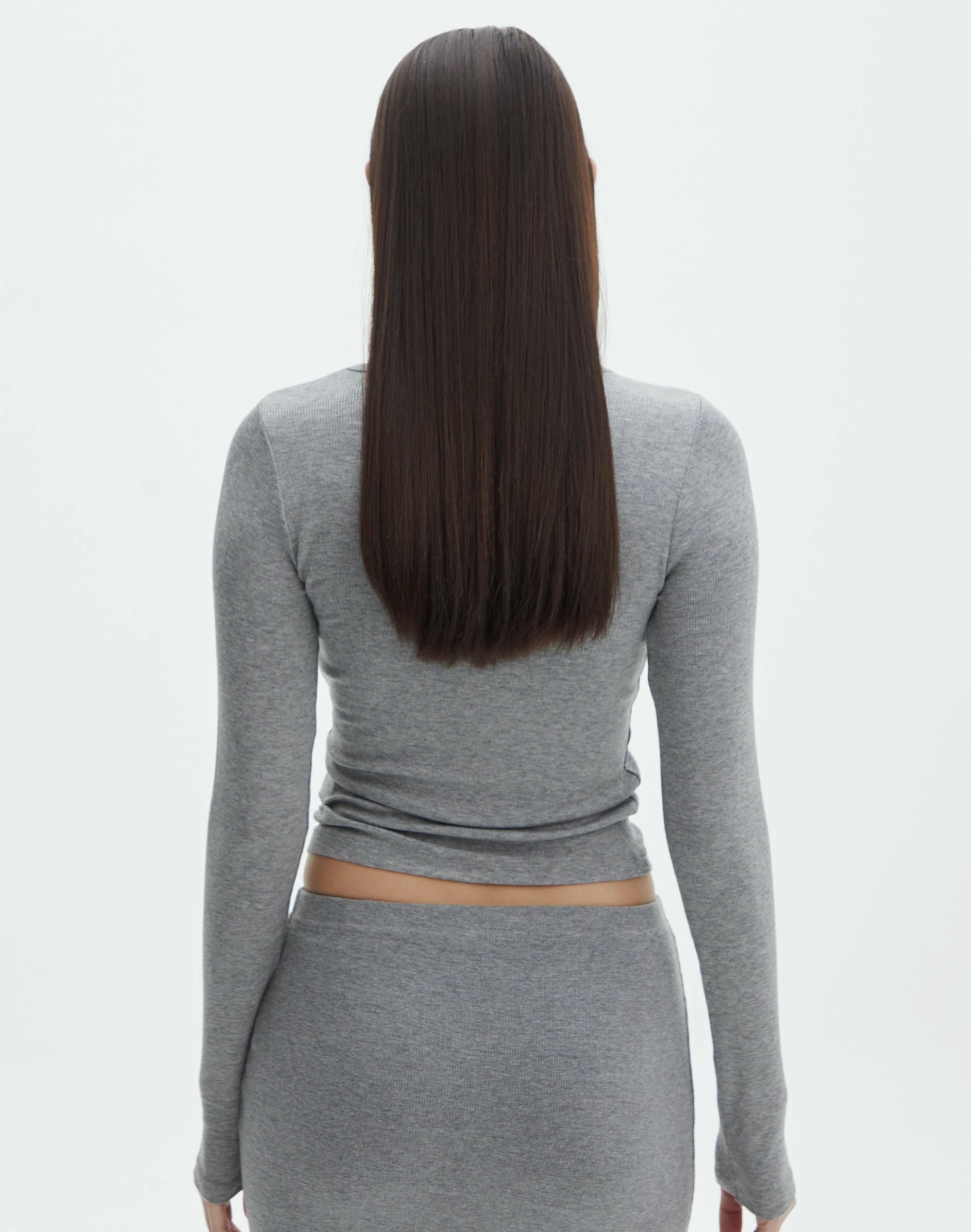 Luxe Lounge Modal Ribbed Long Sleeve Top 5 Luxe Lounge Modal Ribbed Long Sleeve Top - Image 3