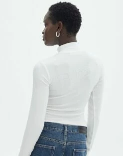 Luxe Lounge Modal Quarter Zip Front Long Sleeve Top -Glassons Store quinn quarter zip top milk back tl93138mod