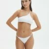 Adjustable Cheeky Bikini Bottom -Glassons Store r aiden adjustable high cut bikini briefs white front ga54030rpln 7