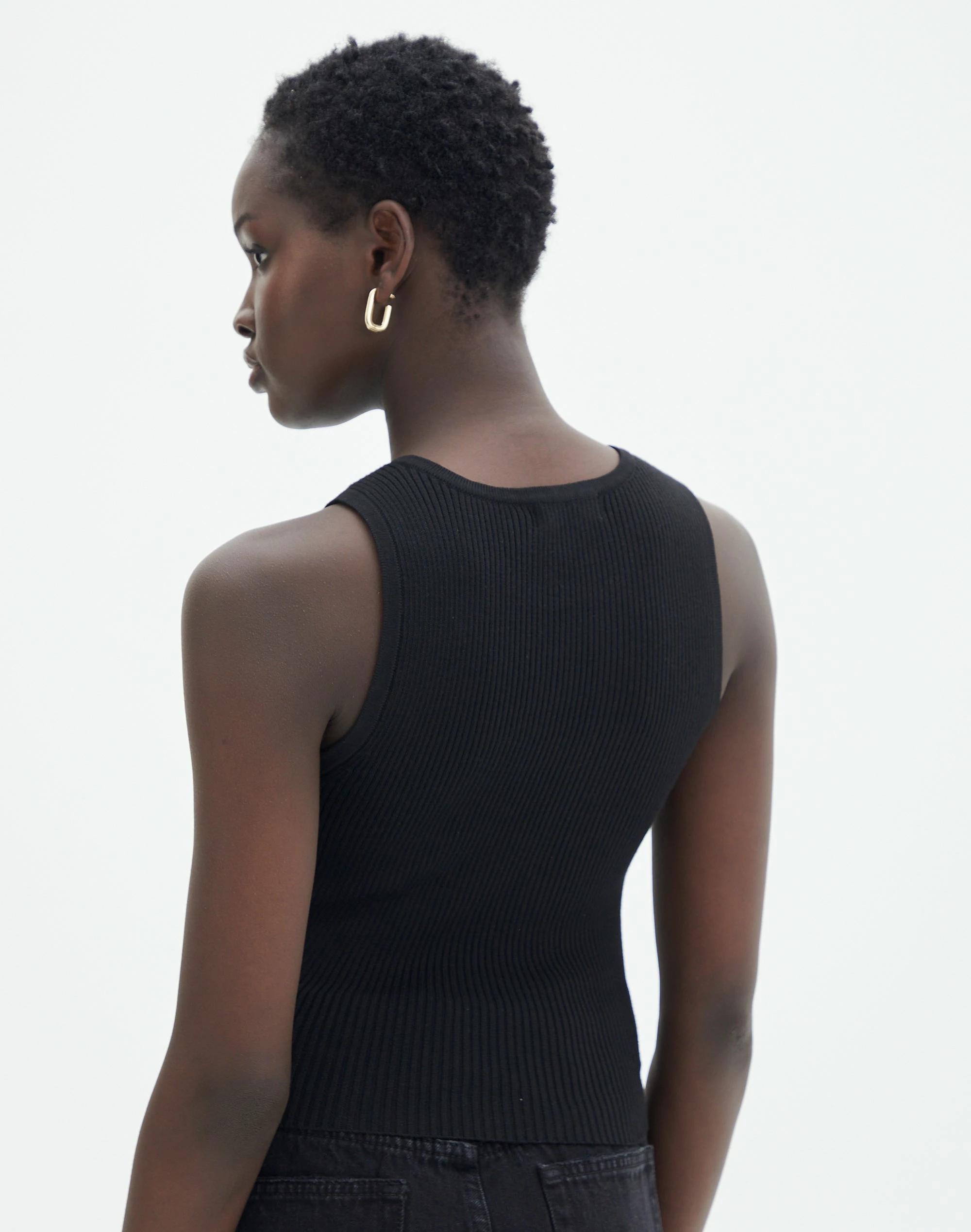 Rib Knit Tank 5 Rib Knit Tank - Image 3