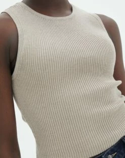 Rib Knit Tank 36 Rib Knit Tank -Glassons Store r guy cropped knit dj tan imageback kv55139rrib