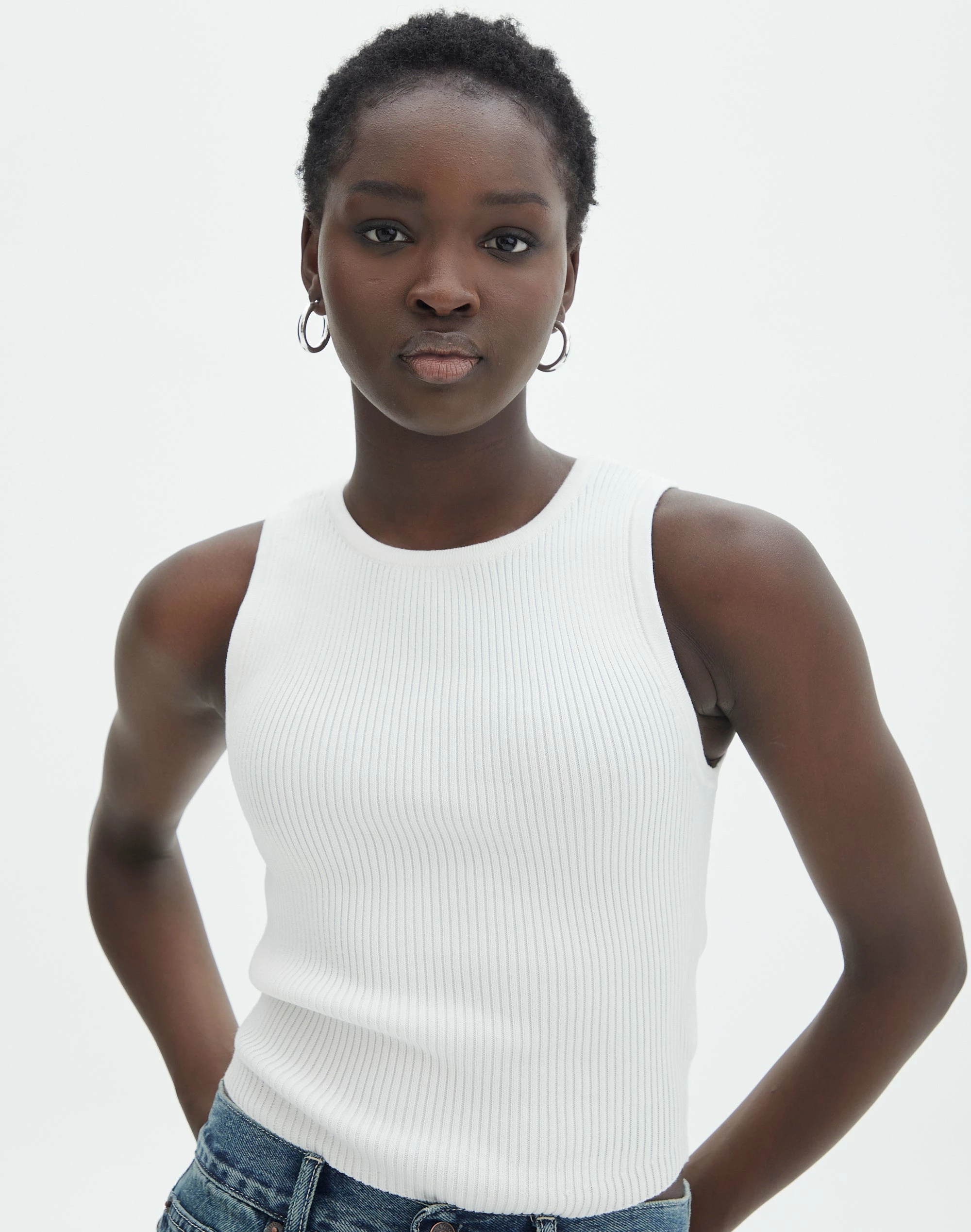 Rib Knit Tank 8 Rib Knit Tank - Image 6