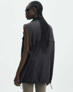 Lightweight Longline Puffer Vest 24 Lightweight Longline Puffer Vest -Glassons Store r johnny puffer vest black back vs91567rpln