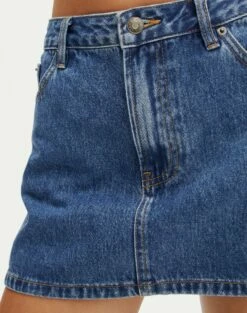 Low Rise Denim Mini Skirt 26 Low Rise Denim Mini Skirt -Glassons Store r leni low rise hemmed mini skirt suzy mid wash imageback ss55069rden