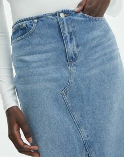 Denim Maxi Skirt 30 Denim Maxi Skirt -Glassons Store r lisbon denim maxi skirt riley vintage wash imageback sl119702rdnm