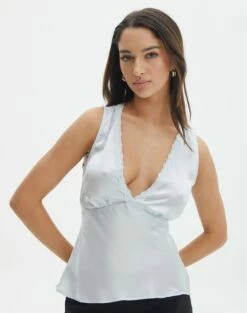 Cotton Mini Cargo Skirt -Glassons Store r lola lace trim cami break the ice front bv119674rsat 3