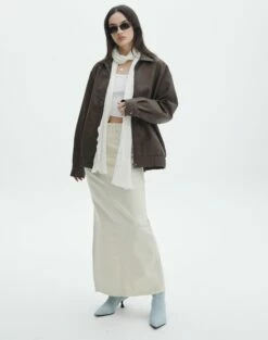 Ribbed Maxi Skirt 19 Ribbed Maxi Skirt -Glassons Store r missy denim hemmed maxi skirt flour power front sl80031rctn 1