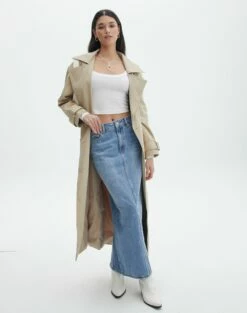 Knit V Neck Tank Top -Glassons Store r missy denim mermaid skirt riley vintage wash front sl80031rden 2