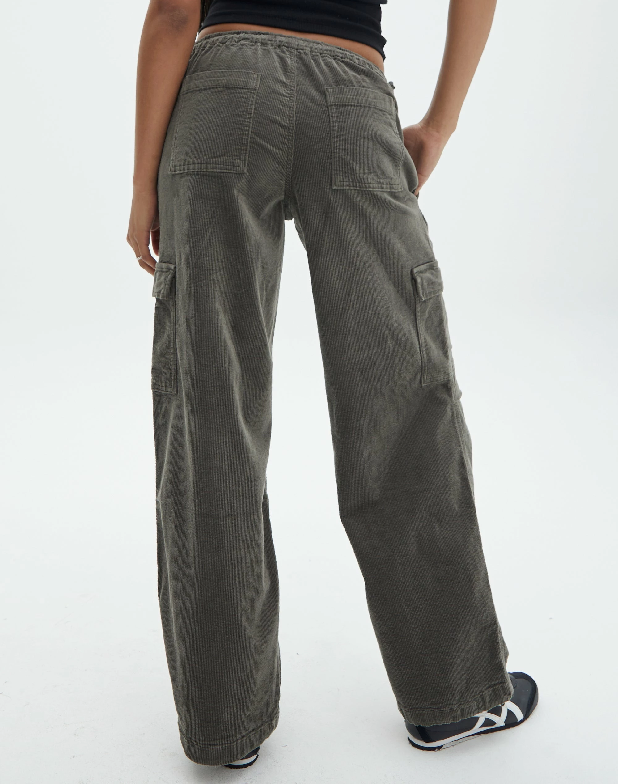 Mid Rise Cord Cargo Pant 17 Mid Rise Cord Cargo Pant - Image 15