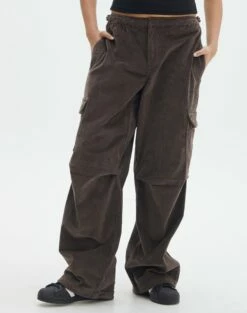 Mid Rise Cord Cargo Pant 40 Mid Rise Cord Cargo Pant -Glassons Store r saffie mid rise cargo pant irish coffee full pw78180rcor