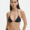 Triangle Padded Halter Bikini Top