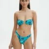 Printed Thong Bikini Bottom -Glassons Store r zimi high waist thong mystic butterflies front ga63412rmsb 4
