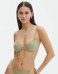 Ruched Balconette Bikini Top -Glassons Store reef balconette top precious cargo front ga52510rpln