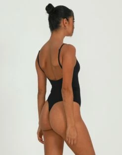 Supersoft Ruched Front Bodysuit 25 Supersoft Ruched Front Bodysuit -Glassons Store releve ruche front bodysuit black back tb104638pch