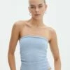 Strapless Ruched Knit Bandeau -Glassons Store riley rouched side boobtube icecap front kv85755vn