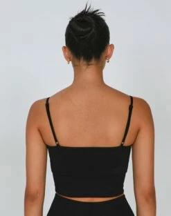 Active Seamless Ribbed Contour Cropped Tank -Glassons Store rosa seamless tank black back tv53576hvs