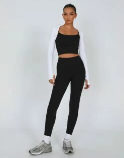 Active Seamless Ribbed Contour Cropped Tank -Glassons Store rosa seamless tank black full tv53576hvs