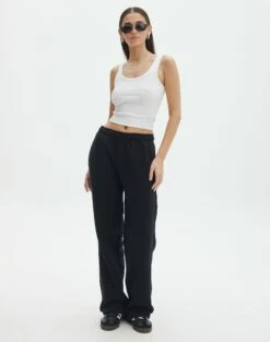 Mid Rise Cotton Cargo Pant 39 Mid Rise Cotton Cargo Pant -Glassons Store santana jogger black front pw106874oflc 5