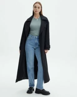 Knit Long Line T-Shirt -Glassons Store saphi short sleeve rib tee cypress full ks119955vn