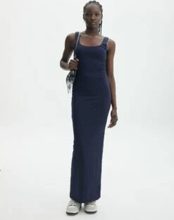 Supersoft Square Neck Slim Fit Maxi Dress -Glassons Store sedona square neck midi navy blazer full dl106733pln