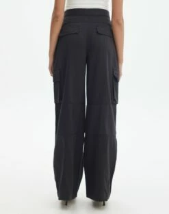 Cargo Straight Leg Pants 25 Cargo Straight Leg Pants -Glassons Store sierra dressy cargo pant black back pw109154cot
