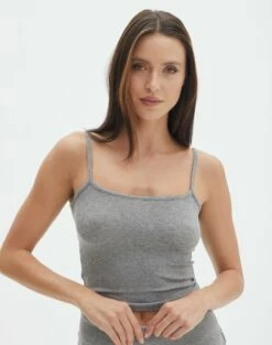 Knit Sequin Halter Top 40 Knit Sequin Halter Top -Glassons Store sisi modal tank heather marle front tv118176mod 3