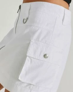 Zip Cargo Mini Skirt 30 Zip Cargo Mini Skirt -Glassons Store stella cargo skirt white imageback ss86240pln