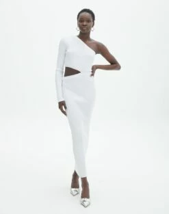 Strapless Pointelle Mini Dress 39 Strapless Pointelle Mini Dress -Glassons Store stella one sleeve white front kd129008vn 1