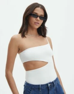 Ribbed Turtleneck Top -Glassons Store sully peachy bodysuit milk front tb95431pch 2