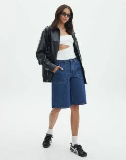 Supersoft One Shoulder Side Cut Out Bodysuit -Glassons Store sully peachy bodysuit milk full tb95431pch