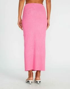 Slim-fit Rib Maxi Skirt 12 Slim-fit Rib Maxi Skirt -Glassons Store t co mango knit skirt smell the roses back sl62154tknt