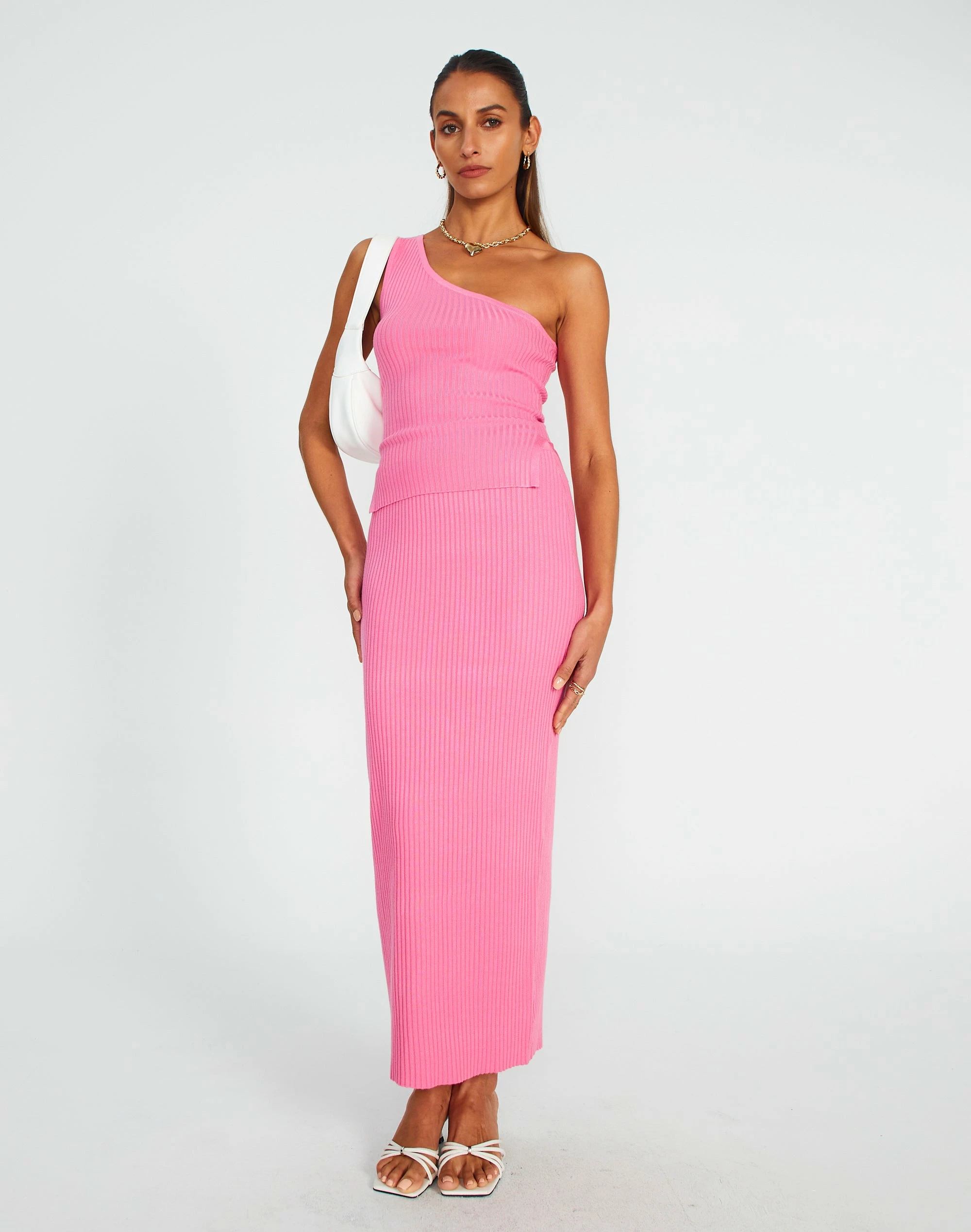 Slim-fit Rib Maxi Skirt 3 Slim-fit Rib Maxi Skirt