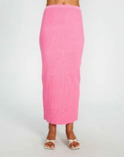 Slim-fit Rib Maxi Skirt 11 Slim-fit Rib Maxi Skirt -Glassons Store t co mango knit skirt smell the roses full sl62154tknt